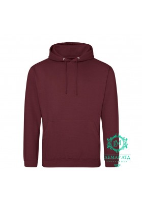 Худи Just Hoods College Burgundy BU (бордовий)